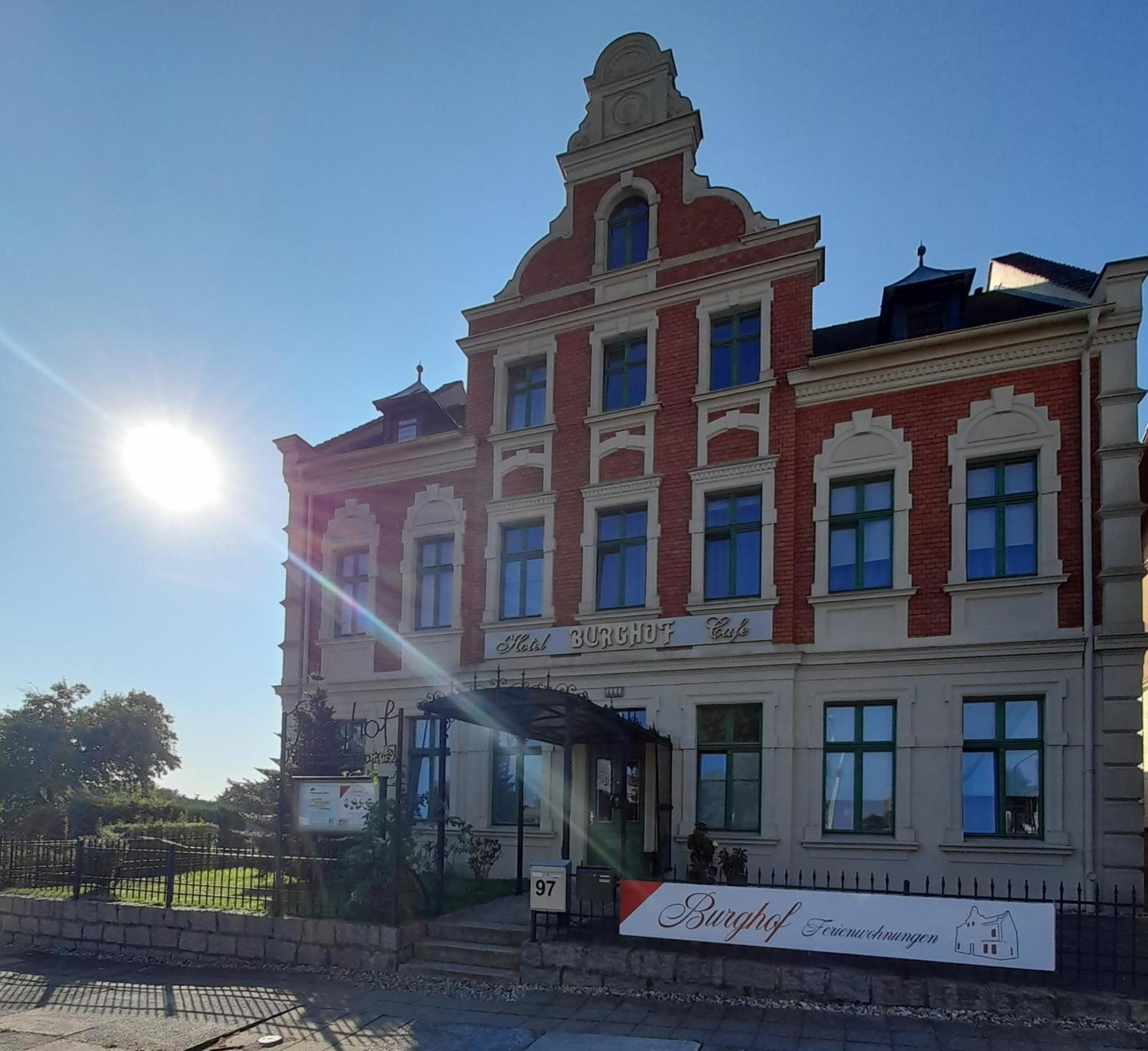 Burghof Ferienwohnungen Goerlitz Esterno foto